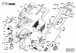Bosch 3 600 H82 170 ROTAK 36 Lawnmower Spare Parts